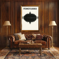 Pennsylvania Reflection Poster