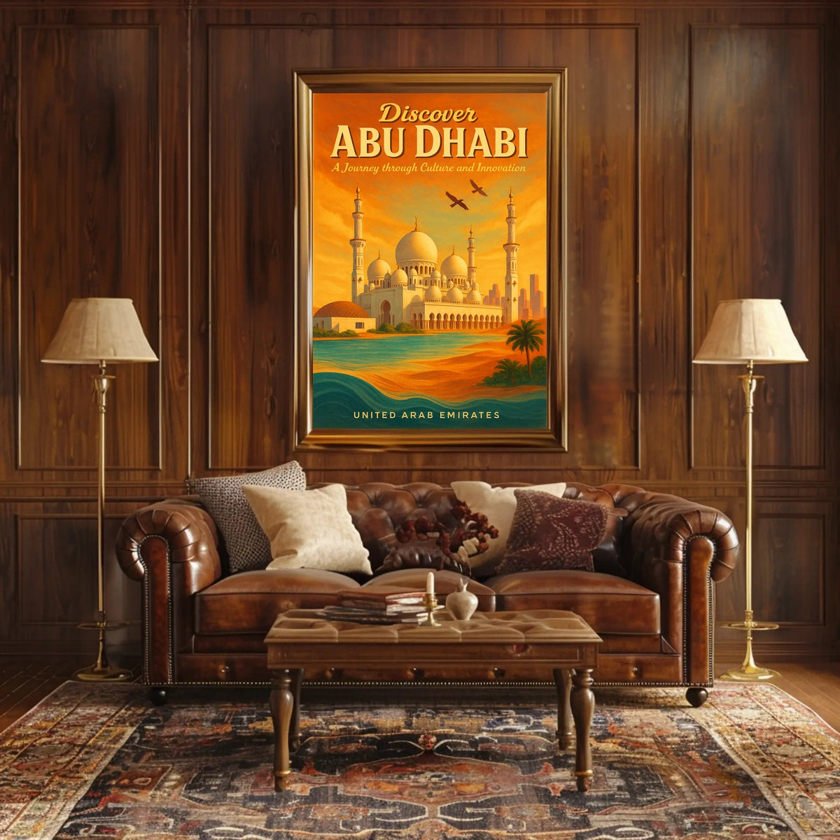 Discover Abu Dhabi Poster