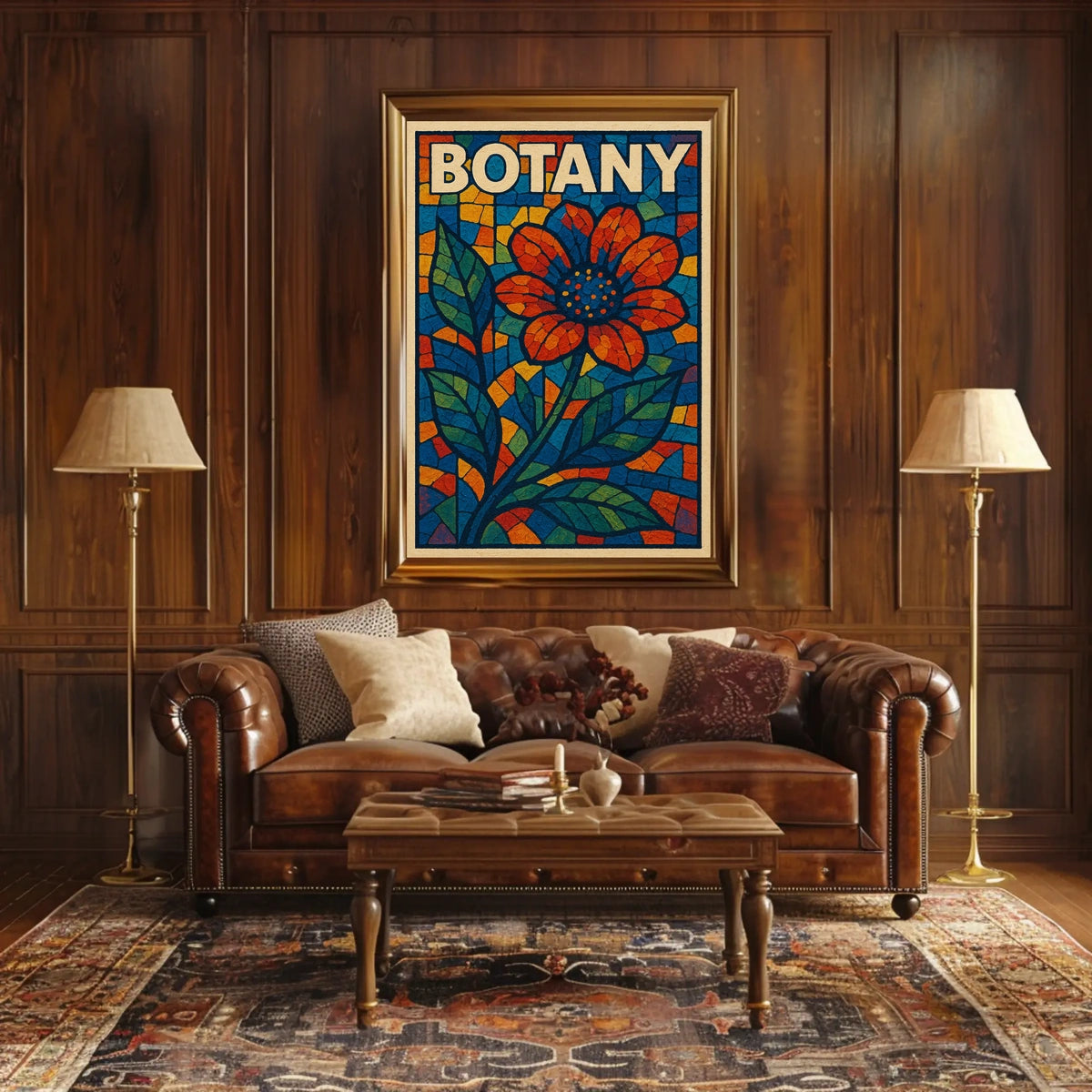 Vibrant Botany Poster