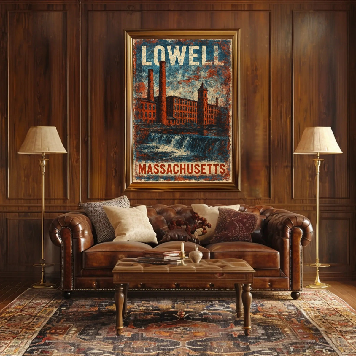 Lowell, Massachusetts Poster
