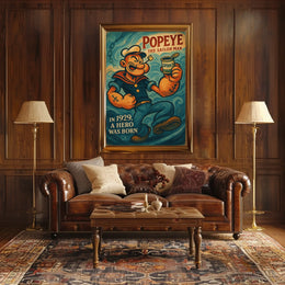 Popeye 1929 Art Poster POP-21