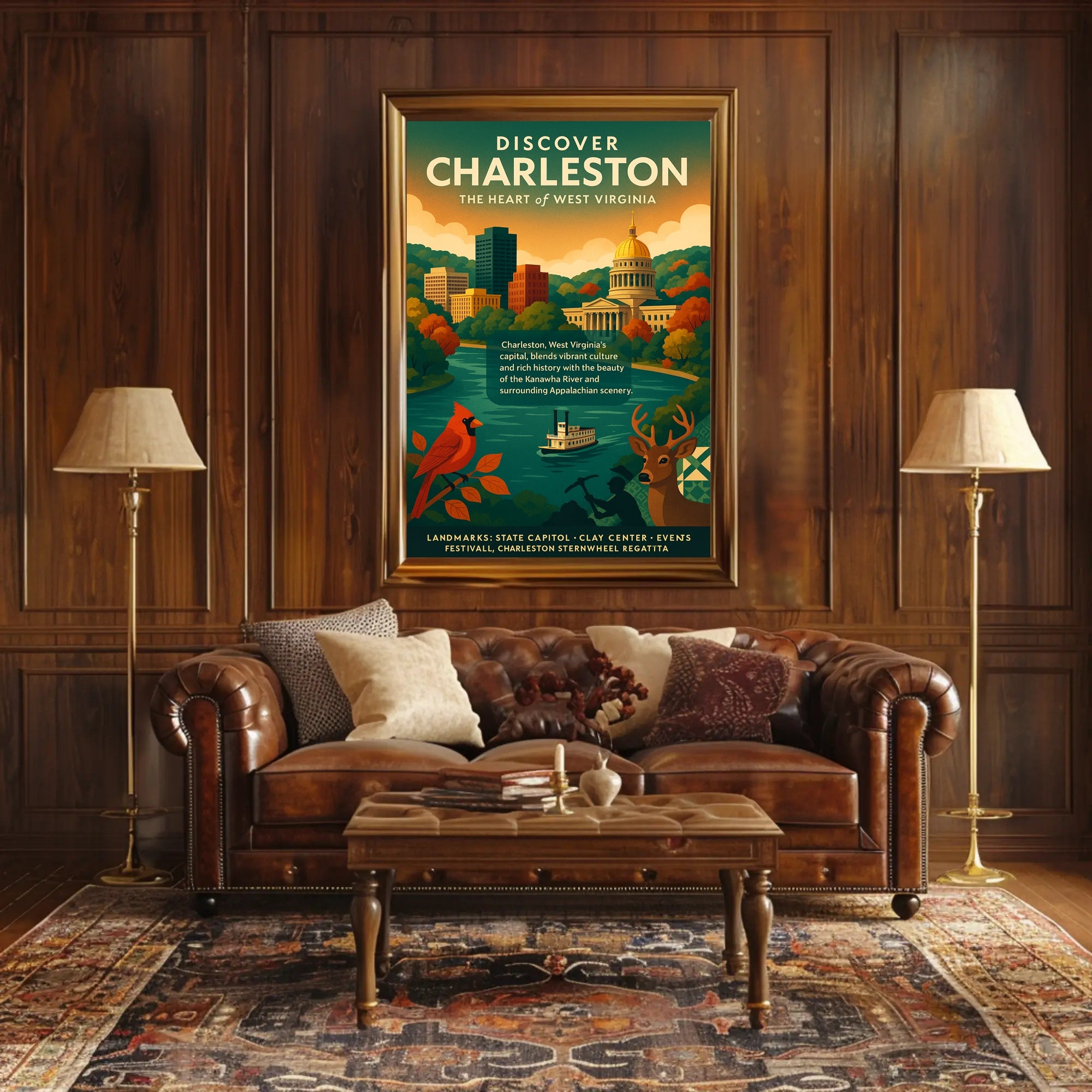 Discover Charleston Poster PosterGoat