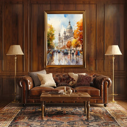 Autumn In The City Poster