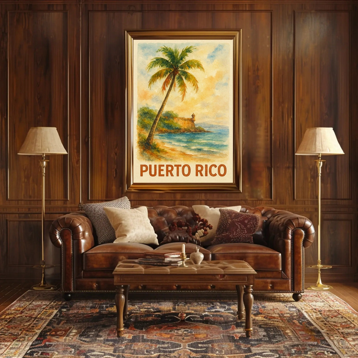 Puerto Rico Scenic Poster