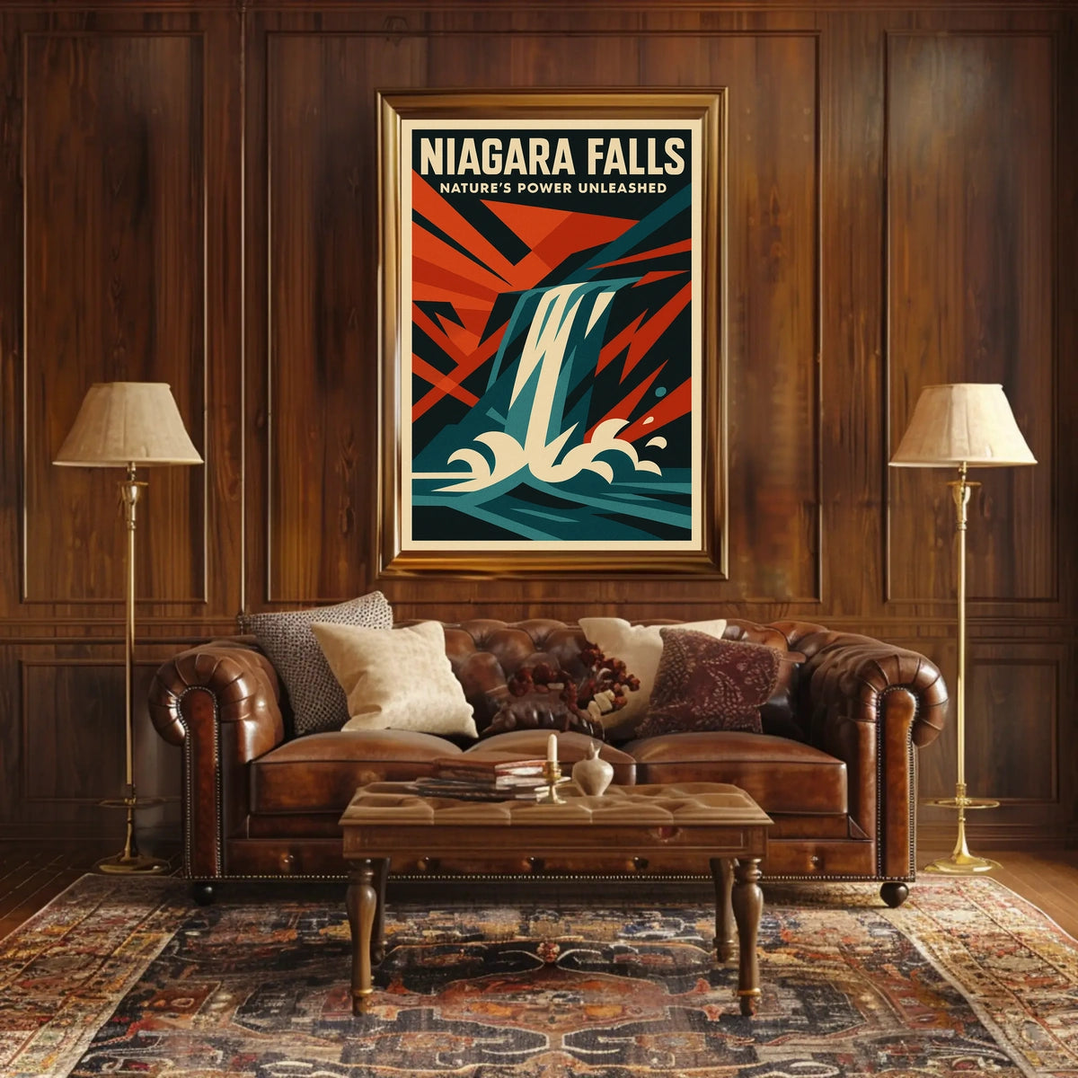 Niagara Falls NatureS Power Unleashed Poster