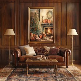 Cozy Christmas Eve Poster