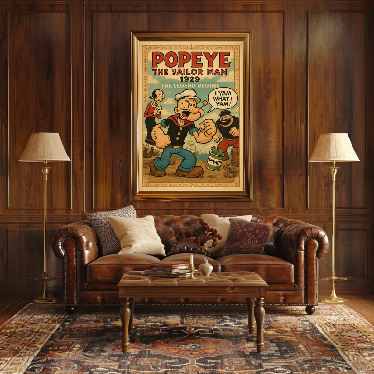 Popeye 1929 Art Poster POP-78
