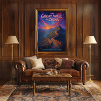 The Great Wall of China A Monument of Time Poster