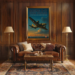 Boeing B-17 Flying Fortress Poster