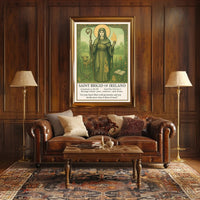 Saint Brigid of Ireland Poster PosterGoat