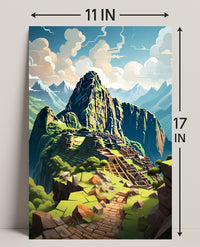 Majestic Mountainscape Poster