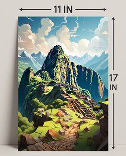 Majestic Mountainscape Poster