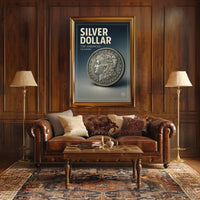 Silver Dollar The American Classic Poster