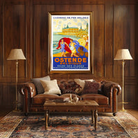 Ostende Queen Of The Beaches Poster