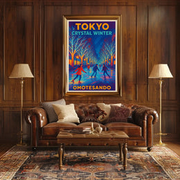 Tokyo Crystal Winter Poster
