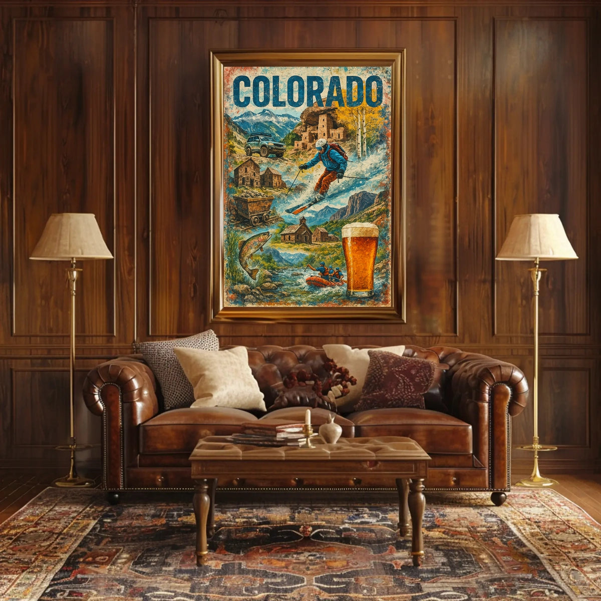 Explore Colorado Adventures Poster