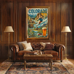 Explore Colorado Adventures Poster