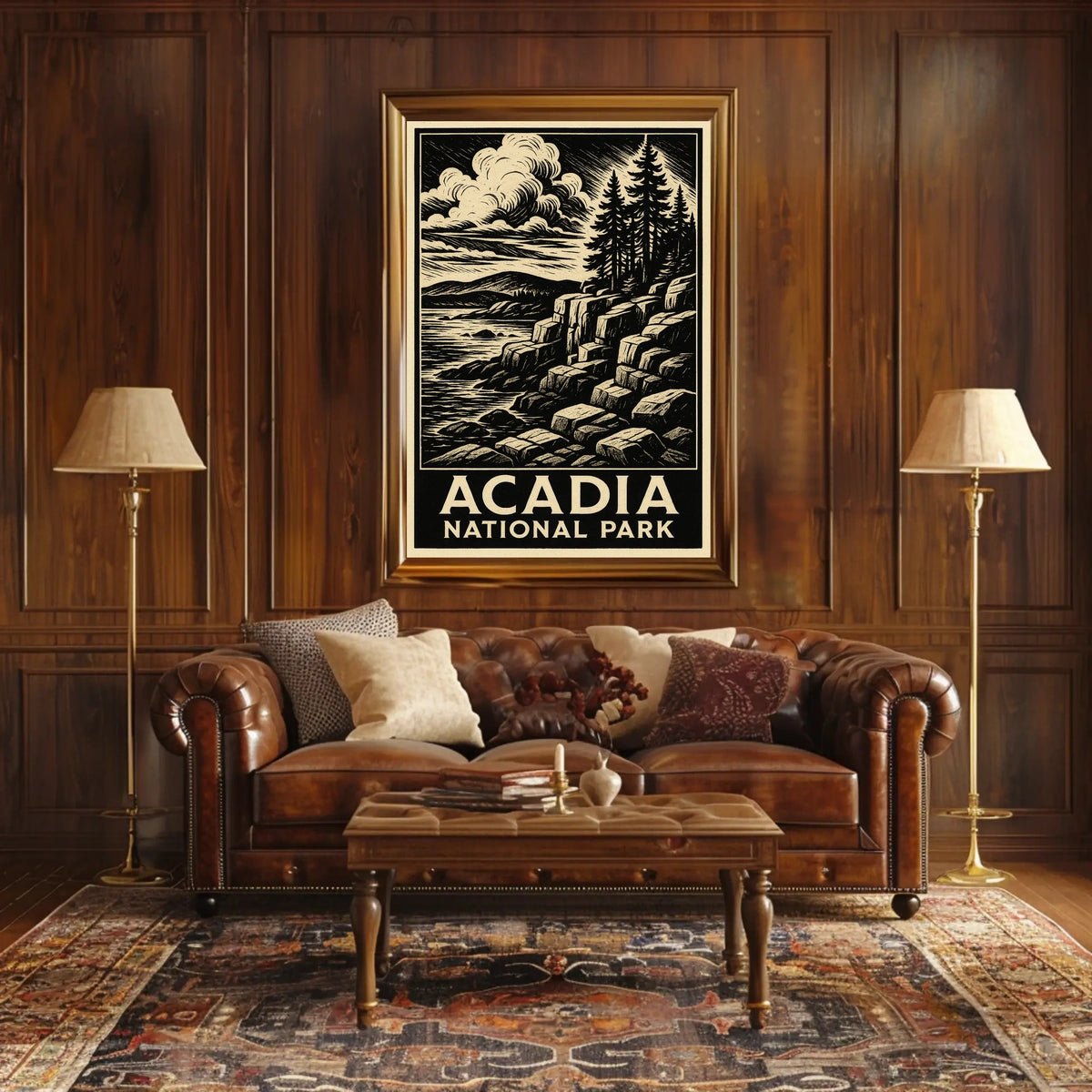 Acadia National Park Poster