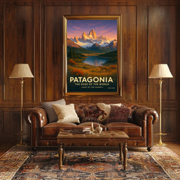 Patagonia The Edge of the World Poster
