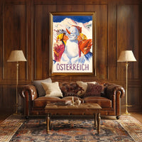 Winter Fun In Österreich Poster
