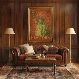 New York Statue Of Liberty Poster