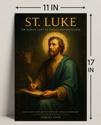 St. Luke Patron Saint Of Artists Poster PosterGoat