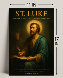 St. Luke Patron Saint Of Artists Poster PosterGoat