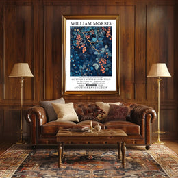 William Morris 19th Century Cotton Prints Poster
