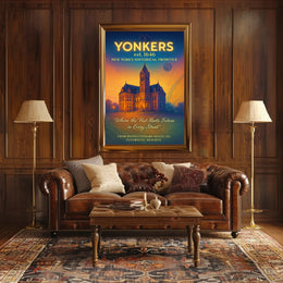 Yonkers Architecture Heritage Poster