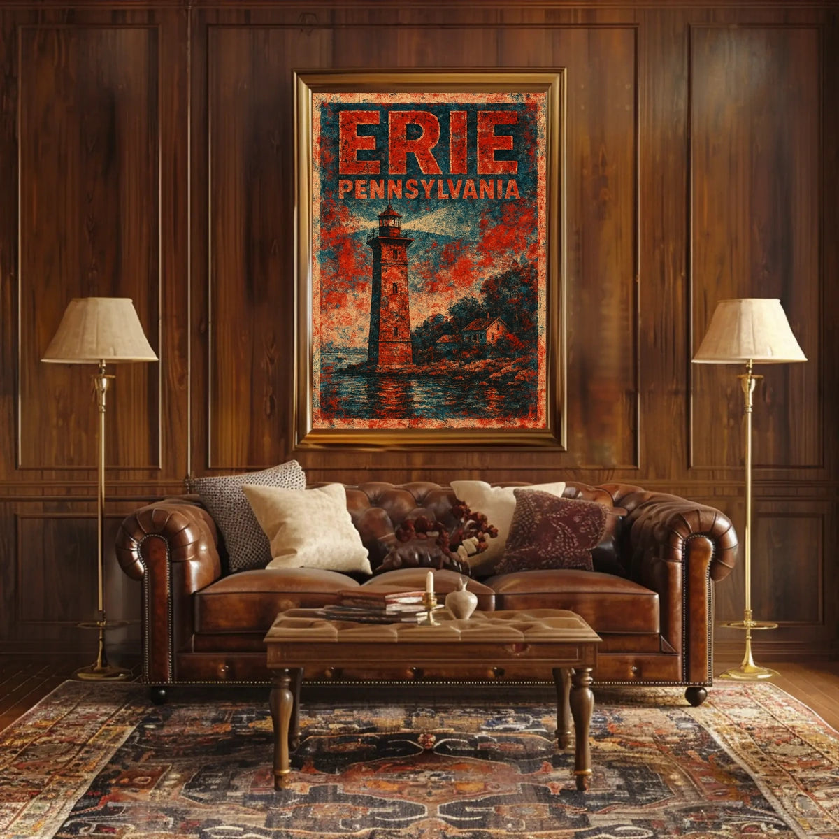 Erie, Pennsylvania Lighthouse Poster