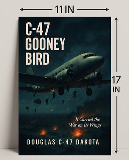 C-47 Gooney Bird Poster PosterGoat