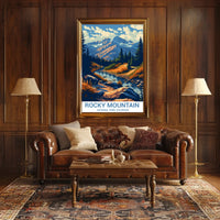 Rocky Mountain National Park Poster