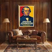 Andrew Johnson 17Th President Poster