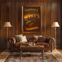 Louisville, Kentucky Where Tradition and Innovation Meet Poster