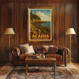 Acadia National Park Poster