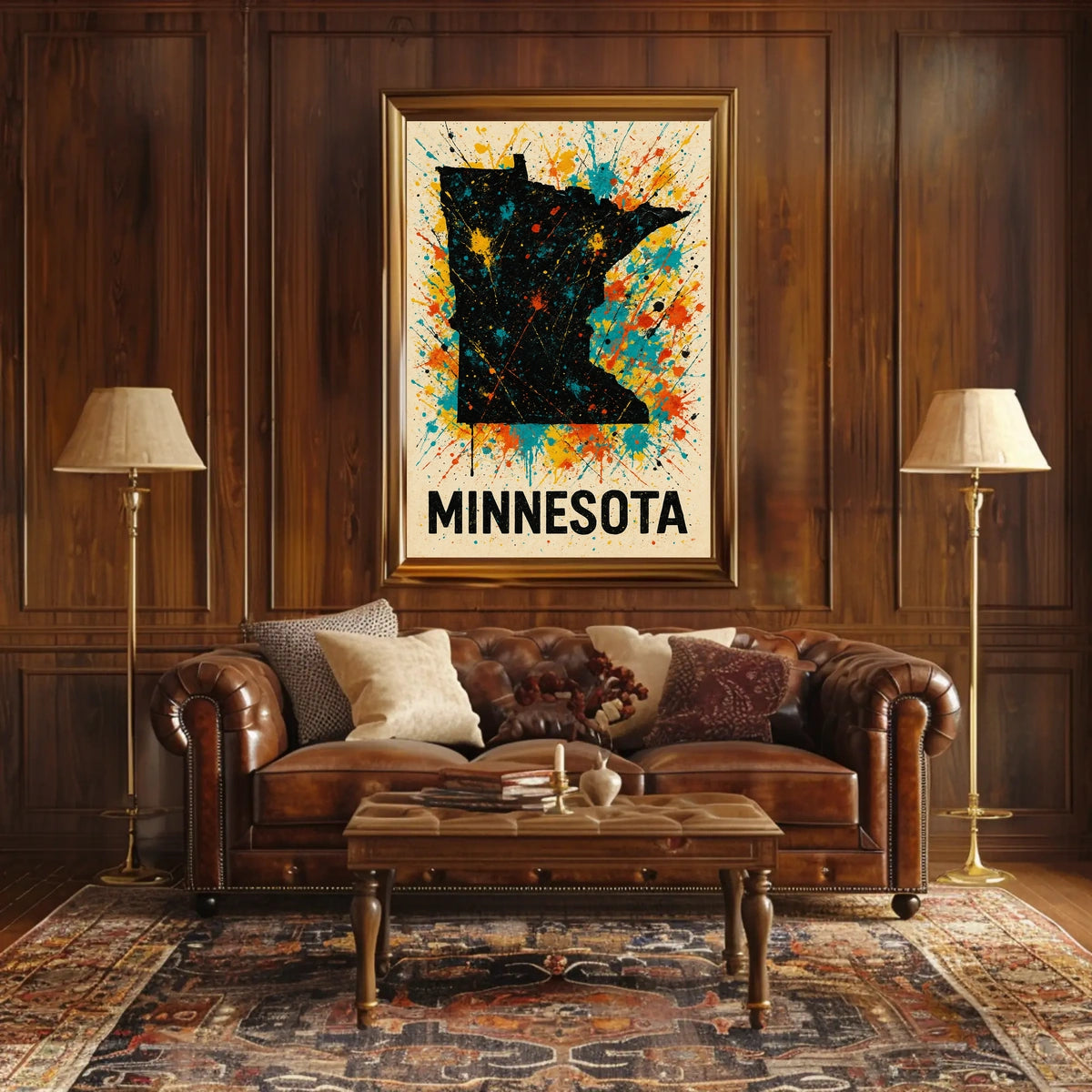 Minnesota Splash Poster