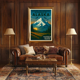Explore The Wilderness Of Alaska Poster PosterGoat