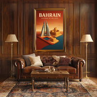 Bahrain Gateway to the Gulf Cultural Heritage Poster