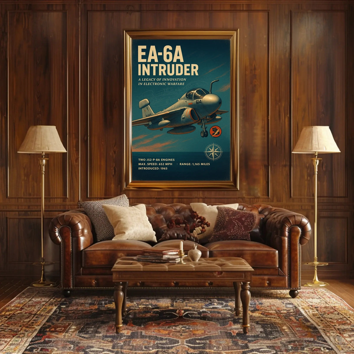 EA-6A Intruder A Legacy of Innovation Poster
