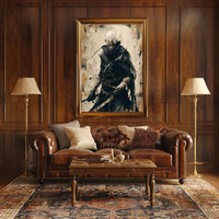 Mystical Elf Warrior Fantasy Art Poster Decor PosterGoat