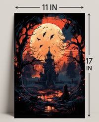 Haunted Mansion Under The Blood Moon Poster