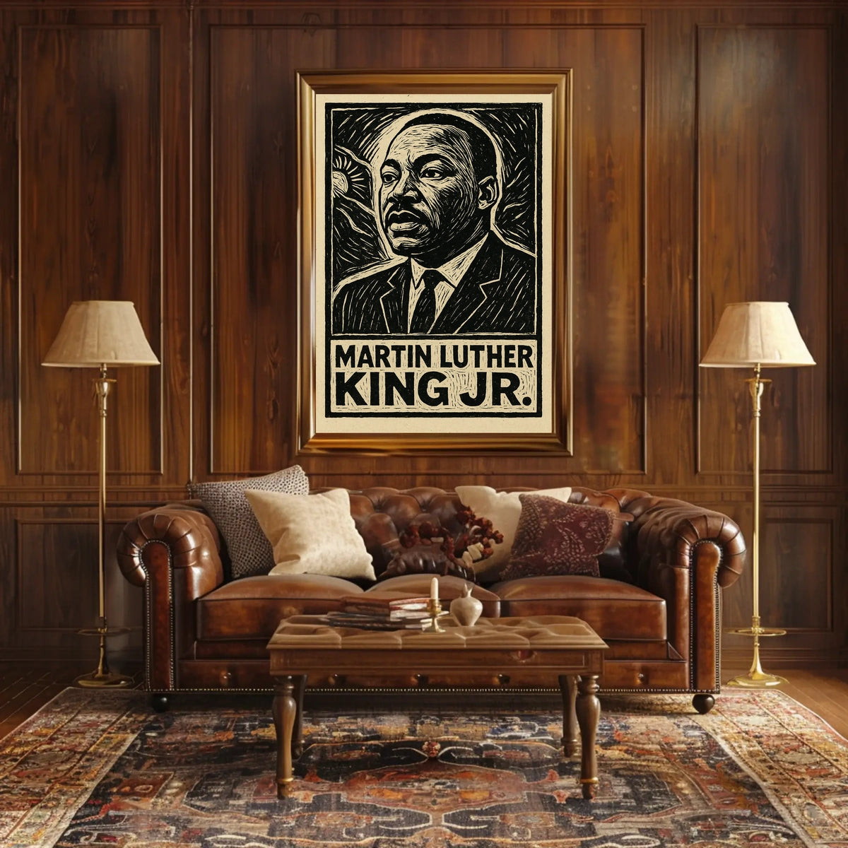 Martin Luther King Jr. Inspirational Poster