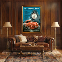 Porsche Racing Successes Poster
