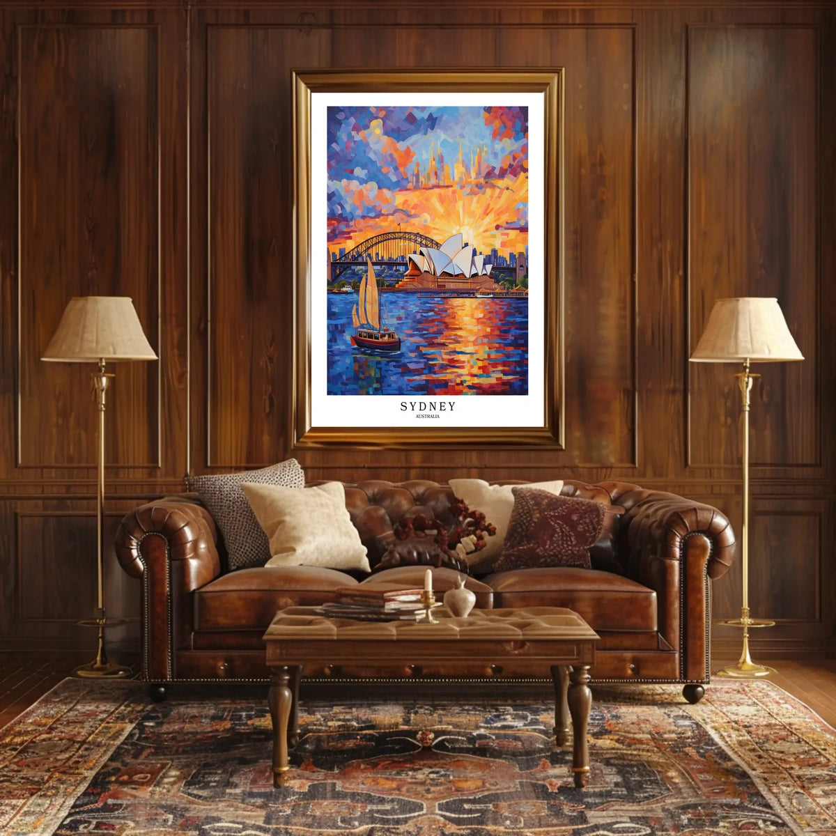 Sydney A Vibrant Cityscape Poster