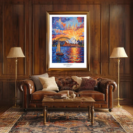 Sydney A Vibrant Cityscape Poster