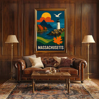 Scenic Massachusetts Poster