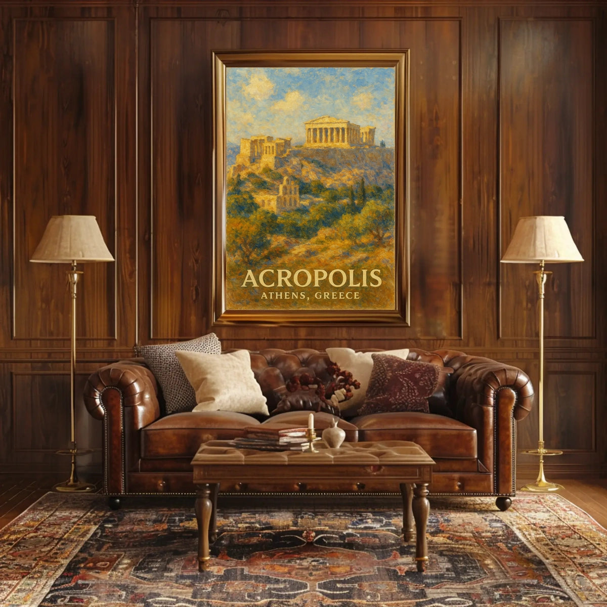 Acropolis of Athens Poster