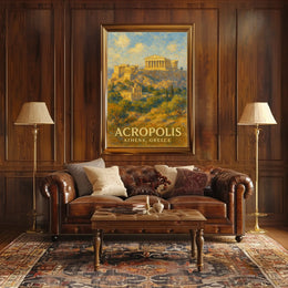 Acropolis of Athens Poster