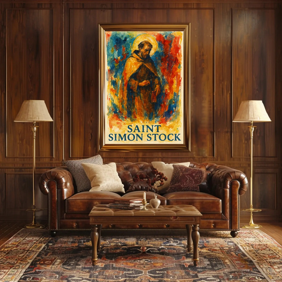 Saint Simon Stock Poster