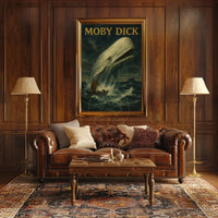 Moby Dick Epic Adventure Historical or Presidential Poster